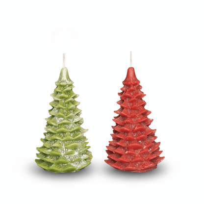 Premium Christmas Tree Candle Combo | Scented Soy Wax Candle | Festive Home Décor & Holiday Gifting | Love WholeShop